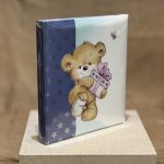 ΑΛΜΠΟΥΜ-ΛΕΥΚΟ/ΜΠΛΕ ΜΕ ΑΡΚΟΥΔΑΚΙ ΡΙΖΟΧΑΡΤΟ - Image 3