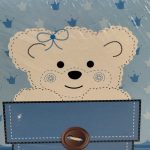 ΑΛΜΠΟΥΜ-ΜΠΛΕ ΜΕ ΑΡΚΟΥΔΑΚΙ 29X32CM - Image 2