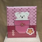 ΑΛΜΠΟΥΜ-ΡΟΖ ΜΕ ΑΡΚΟΥΔΑΚΙ 29X32CM