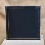 ΑΛΜΠΟΥΜ-ΜΑΥΡΟ ΜΕ ΧΡΥΣΕΣ ΛΕΠΤΟΜΕΡΕΙΕΣ ΡΙΖΟΧΑΡΤΟ 36Χ35CM