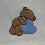 ΑΛΜΠΟΥΜ-ΛΕΥΚΟ/ΓΑΛΑΖΙΟ ΜΕ ΑΡΚΟΥΔΑΚΙ - Image 2