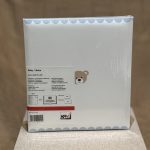 ΑΛΜΠΟΥΜ-ΛΕΥΚΟ/ΓΑΛΑΖΙΟ ΜΕ ΑΡΚΟΥΔΑΚΙ ΚΑΙ ΦΩΤΟΓΡΑΦΙΑ 29X32CM - Image 4