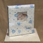 ΑΛΜΠΟΥΜ-ΛΕΥΚΟ/ΓΑΛΑΖΙΟ ΜΕ ΚΑΡΔΟΥΛΕΣ ΚΑΙ ΦΩΤΟΓΡΑΦΙΑ - Image 4