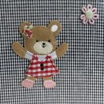 ΑΛΜΠΟΥΜ-ΜΙΝΙ ΑΣΠΡΟΜΑΥΡΟ ΜΕ ΑΡΚΟΥΔΑΚΙ ΡΙΖΟΧΑΡΤΟ - Image 2