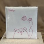 ΑΛΜΠΟΥΜ-ΛΕΥΚΟ ΜΕ ΡΟΖ ΑΡΚΟΥΔΑΚΙ ΡΙΖΟΧΑΡΤΟ