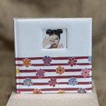 ΑΛΜΠΟΥΜ-ΛΕΥΚΟ/ΚΟΚΚΙΝΟ ΜΕ ΛΟΥΛΟΥΔΙΑ ΡΙΖΟΧΑΡΤΟ