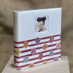 ΑΛΜΠΟΥΜ-ΛΕΥΚΟ/ΚΟΚΚΙΝΟ ΜΕ ΛΟΥΛΟΥΔΙΑ ΡΙΖΟΧΑΡΤΟ - Image 4